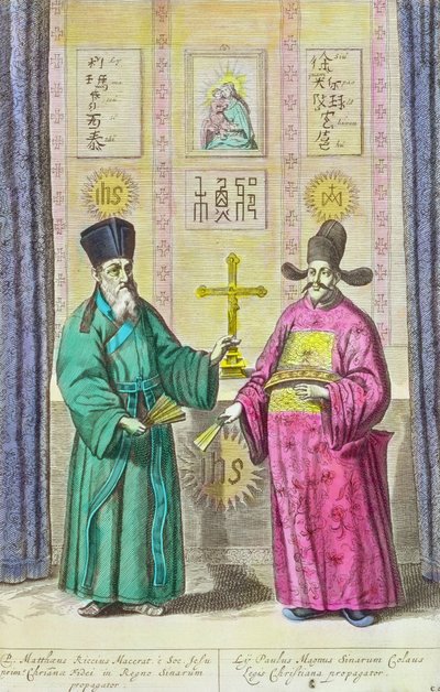 Matteo Ricci and Another Christian Missionary to China, from 